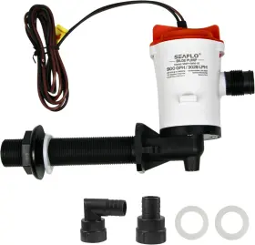 SFBP-1-G-800-05 SEAFLO Angled Baitwell Livewell Pump