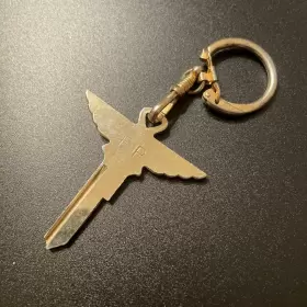 62DG SIGNA-CRAFT Wings Crest Key Blank Fp Jaguar #3