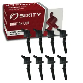 SX-9VE8 SIXITY AUTO Ignition Coils E-350 Ford