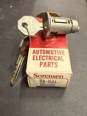 SA-90L SOERENSEN Nos Sorensen Ignition Lock Cylinder Corvette