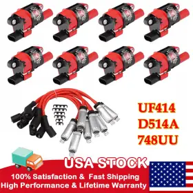 UF414 SPARKWHIZ Ignition Coils Spark Plug Wires Chevrolet Gmc