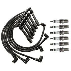 27702 STANDARD BOSCH KIT Wire Set Spark Plugs A4 A6 Audi
