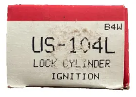 US-104L STANDARD Ignition Lock Cylinder Keys Nos