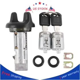 703935 TOMTOP-AUTO Ignition Key Switch Cylinder Door Lock Set