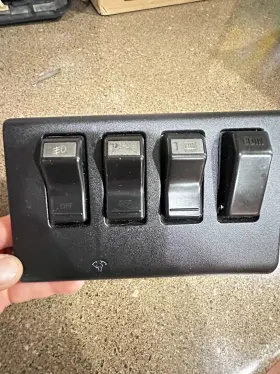 55432-14210 TOYOTA Fog Cruise Dimmer Defrost Control Panel