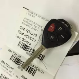 654.TO1J10 TOYOTA Key Fob Remote Camry #2
