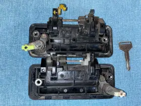 69220-14080 TOYOTA Front Exterior Door Handles Left Right Key #3