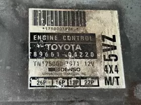 89661-04220 TOYOTA Engine Ecu Ecm 4X4 Tacoma #2