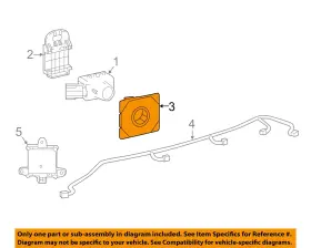 8934848020A1 TOYOTA OEM Electrical Sensor Retainer RX350 Park