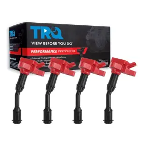 Trq Ica74464 Ignition Coil Set 4 Piece High Temperature Epoxy Ford Fusion Escape 2014-20