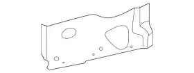 3CN-804-749 VOLKSWAGEN Inner Reinforced