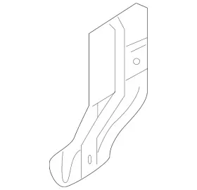 3CN-813-745 VOLKSWAGEN Rear Body Panel Reinforcement