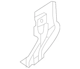 3CN-813-763 VOLKSWAGEN Rear Body Panel Reinforcement