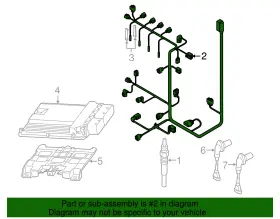 4G0-971-782 VOLKSWAGEN Harness Golf #2