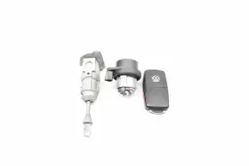 561898375K VOLKSWAGEN Ignition Switch Cylinder Key Vw Passat #3