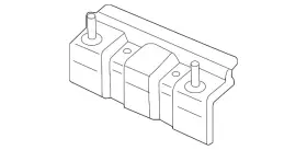5G6-813-323 VOLKSWAGEN Center Reinforced