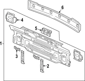 5H6-813-309 VOLKSWAGEN End Plate