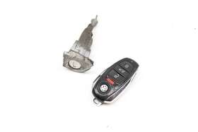 7P6800375AT VOLKSWAGEN Lock Switch Cylinder Set Key Vw