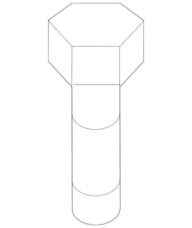 N-010-244-26 VOLKSWAGEN Knock Sensor Bolt
