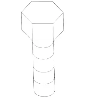 N-010-272-5 VOLKSWAGEN Knock Sensor Bolt