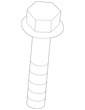 982763 VOLVO Ignition Coil Screw XC40