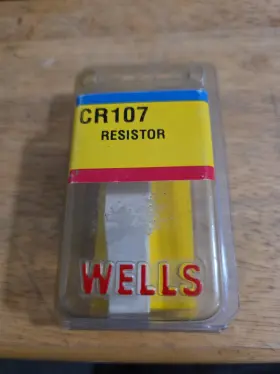 CR107 WELLS Resistor Nos Mopar Chrysler Plymouth Dodge