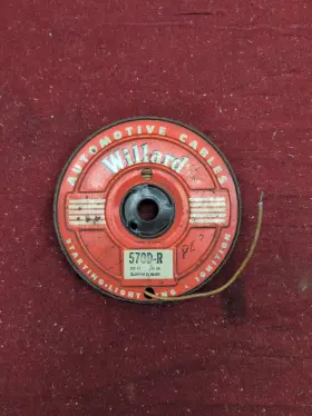 570D-R WILLARD Ignition Starting Lighting Wire Spool Duravin