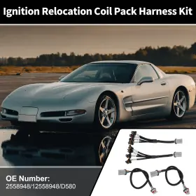 12558948 X-AUTOHAUX Ignition Relocation Coil Pack Harness Kit