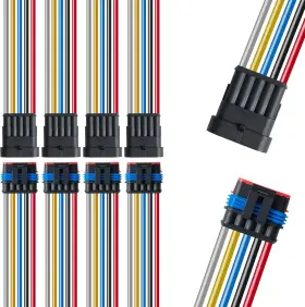 16AW5P5KIT ZONELISTORE Pin Awg Waterproof Wire Connectors