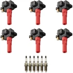 Ignition Coil & Denso Spark Plug For Subaru Tribeca Outback Legacy 3.0l Uf287. Fixed Price $119.75.