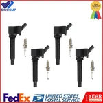 Set Of 4 Ignition Coil & Spark Plug For Audi A3 A4 Q3 Q5 2015-2020 L4 Uf765 New. Fixed Price $56.54.
