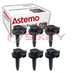 6 Pc Hitachi Ignition Coils For 2007-2016 Lincoln Mkz 3.5l 3.7l V6 Spark Ee. Fixed Price $370.81.