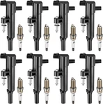 8pcs Ignition Coil & 8 Spark Plug For Dodge Ram 1500 4.7l V8 2008-2010 Uf601. Fixed Price $77.99.