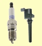 Motorking Ignition Coil & Denso Spark Plug Set For Mazda Mpv 6 Ford Mercury V6. Fixed Price $22.90.