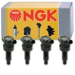 4 Pc Ngk 48943 U5297 Ignition Coils For Uf652 Uf-652 Ic755 Gn10634 E1152 Pi. Fixed Price $231.90.