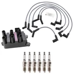 Hitachi Ignition Coil Denso 6 U-groove Spark Plugs & Wire Set Kit For Taurus V6. Fixed Price $130.95.