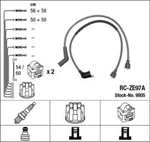 Ngk Ignition Cable Kit Blue For Mazda Rx-7 I 79-86 0000-18-097b. Fixed Price $51.36.