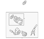 Genuine Kia Ignition Lock Assembly 81900-1wj00. Fixed Price $115.63.