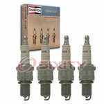 4 Pc Champion Copper Plus Spark Plugs For 1969-1971 Alfa Romeo Spider 1.8l Ol. Fixed Price $18.18.