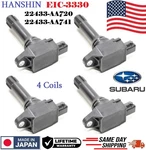 Oem Hanshin 4x Ignition Coils For 2015-21 Subaru Crosstrek Impreza #22433-aa720. Fixed Price $135.00.