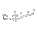 Genuine Mopar Instrument Panel Bezel 7hw301u5aa. Fixed Price $245.14.