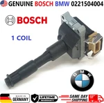 Genuine Bosch Bmw Ignition Coil For 1994-2009 V6 V8, 0221504004, 12131703227. Fixed Price $37.58.