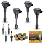 4x Ignition Coil & Ngk Platinum Spark Plug For Nissan Sentra 2002-2006 2.5l. Fixed Price $82.79.