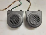 Jeep Jk Wrangler Front Dash Tweeter Speakers Black 2007-2010. Fixed Price $49.99.