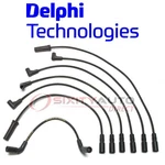 Delphi Spark Plug Wire Set For 1998 Gmc C1500 4.3l V6 Ignition Plugs Coils Po. Fixed Price $107.47.