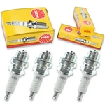4pcs 1973 Ski-doo Olympique 400e Ngk Standard Spark Plugs 399cc 24ci Kit Set Nj. Fixed Price $38.44.