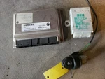 99-01 Bmw 3 Series 5 Z3 E36 E46 E39 2.3l M52 Dme Key Set With Cylinder. Fixed Price $220.00.