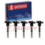 5 Pc Denso Direct Ignition Coils For 2006-2009 Volkswagen Rabbit 2.5l L5 Qn. Fixed Price $186.33.