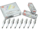 8 Pcs Ngk Laser Platinum Spark Plugs For 2005-2009 Land Rover Lr3 4.4l V8 - Nq. Fixed Price $102.19.