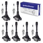 Set Of 6 Uf550 Ignition Coils & Double Iridium Spark Plugs Compatible With .... Fixed Price $122.64.